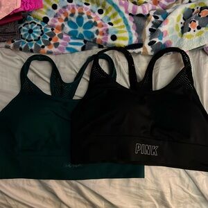 VS Pink sports bras